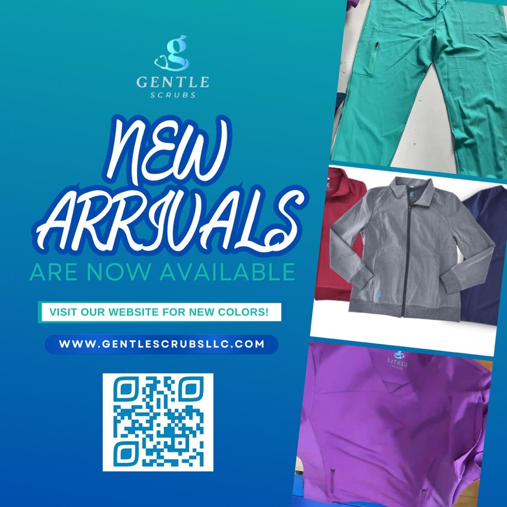 Gentle Scrubs in Various Colors Women & Men